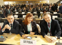 23 October 2018 The National Assembly delegation at the Parliamentary Workshop organized under the auspices of World Investment Forum 2018